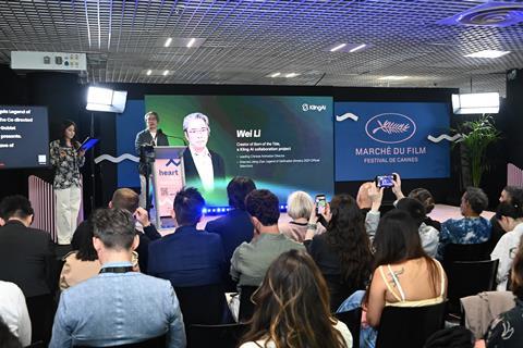 The Kling AI presentation in Cannes